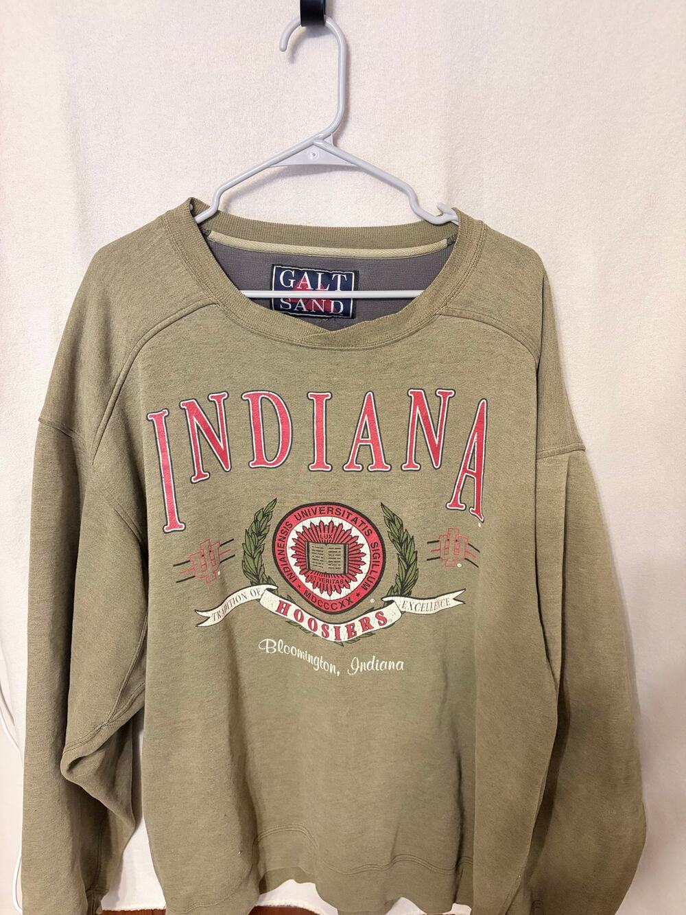 Vintage Galt Sand Indiana Hoosiers Sweatshirt